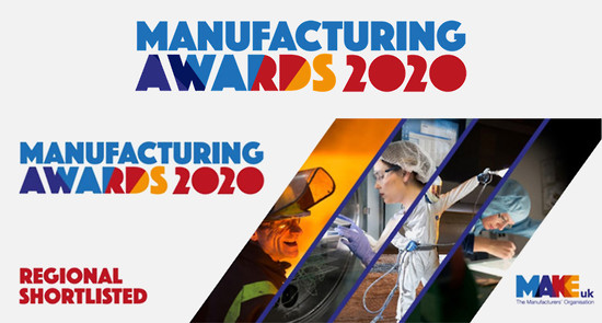 Regional Shortlisted for Make UK Manufacturing Awards