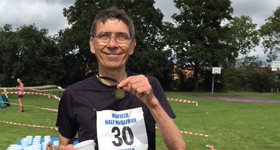 Nigel Completes Half Marathons