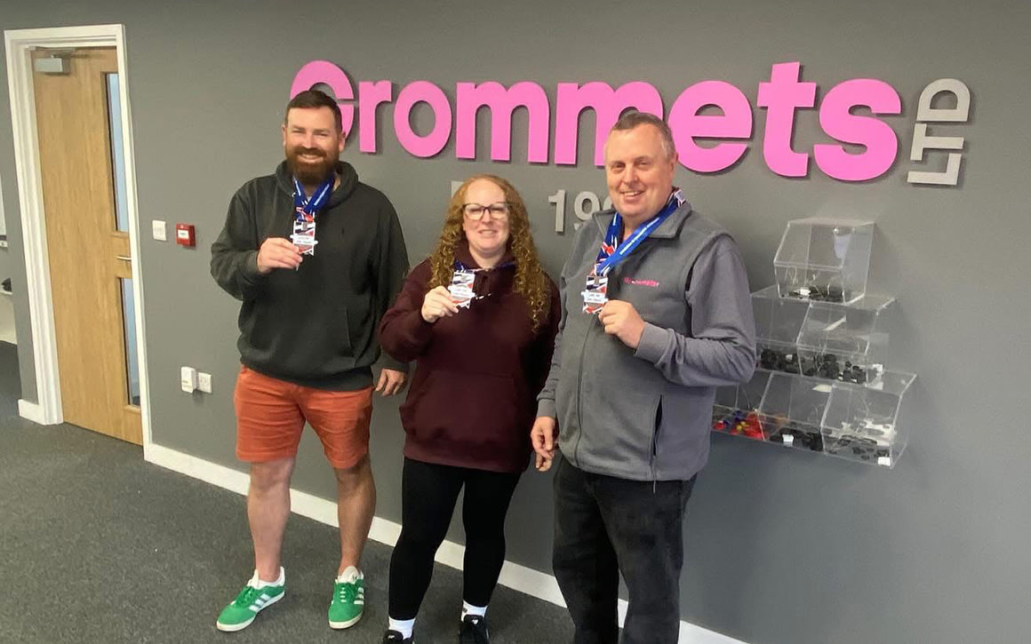 Grommets team celebrate completing the Conqueror Land’s End to John o’ Groats Challenge